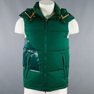 JUNYA WATANABE x THE NORTH FACE Size XS Green Quilted Cotton Nylon Vest